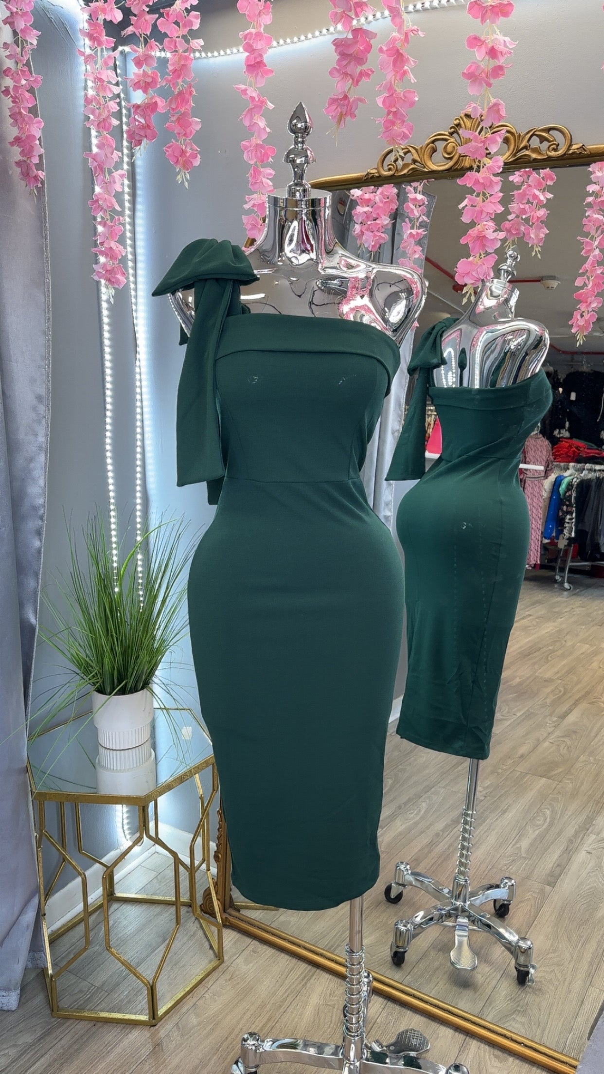 Ana Rosa Dress (H Green)