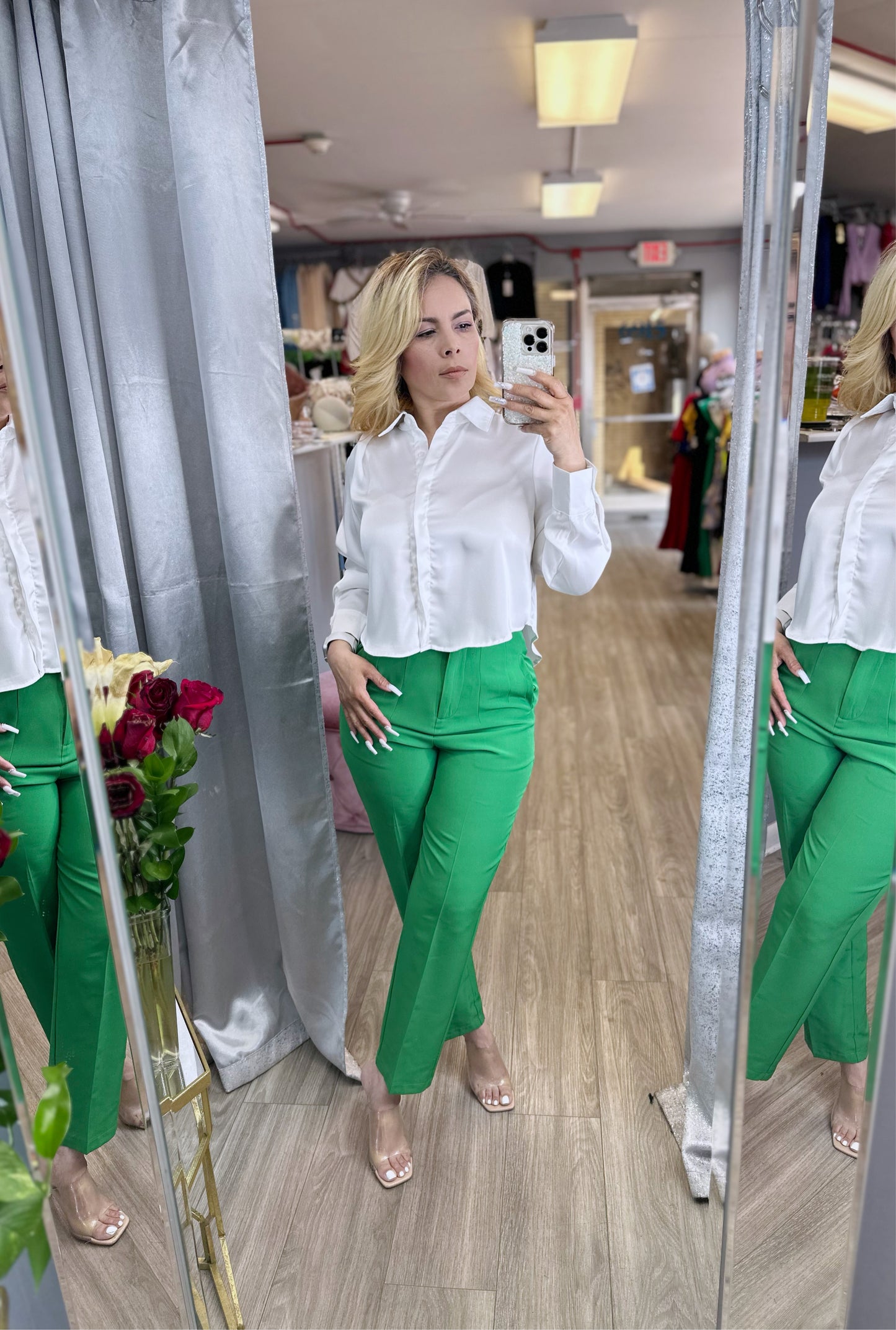 Modern Chic Pants (Green)