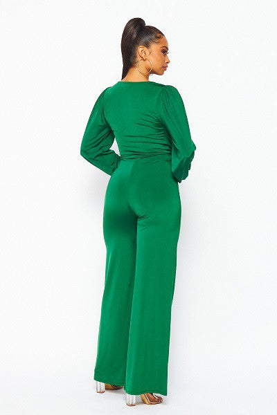 Queen Pia Jumpsuit (Green)