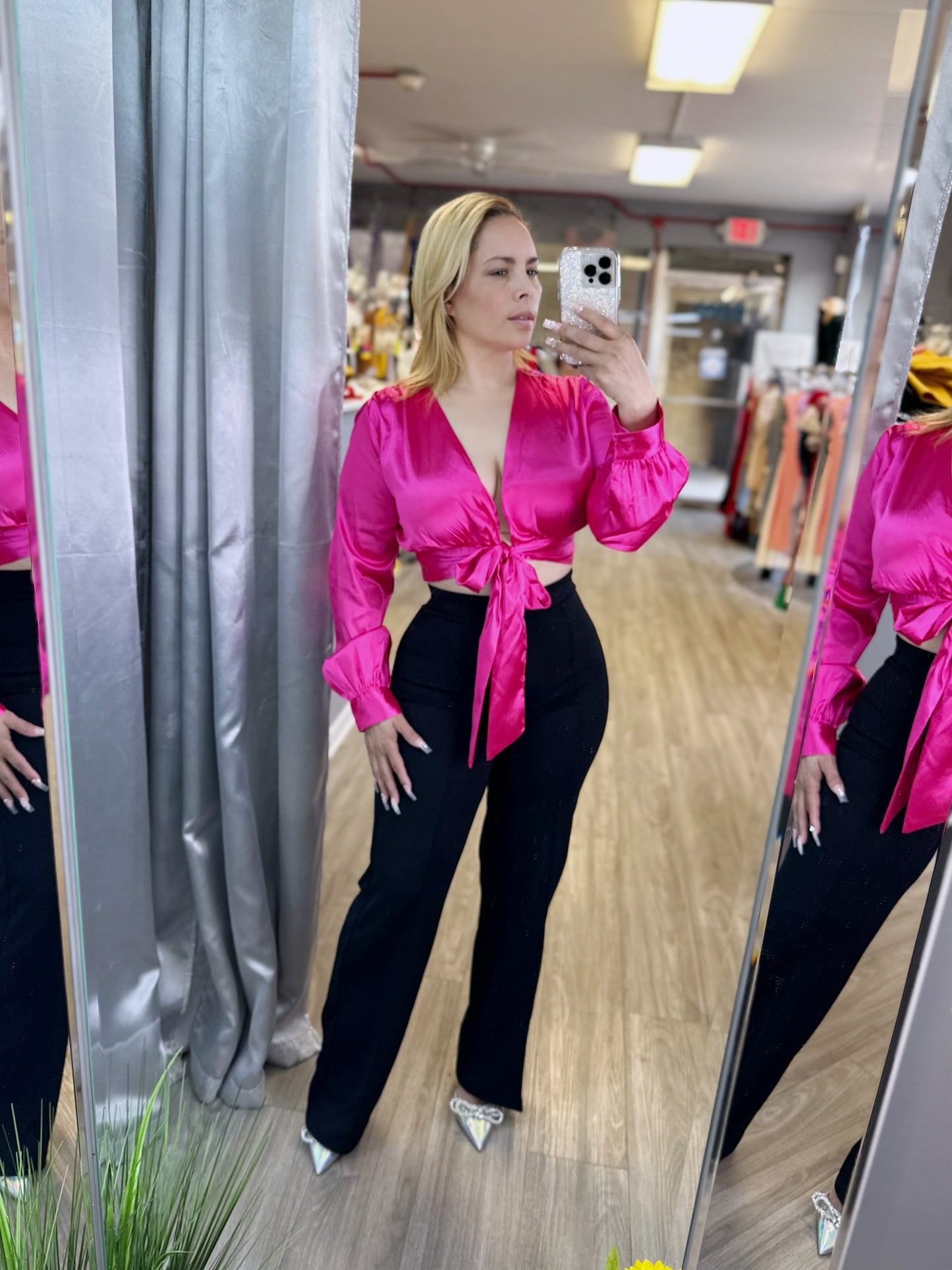 Camila Top - Fuchsia