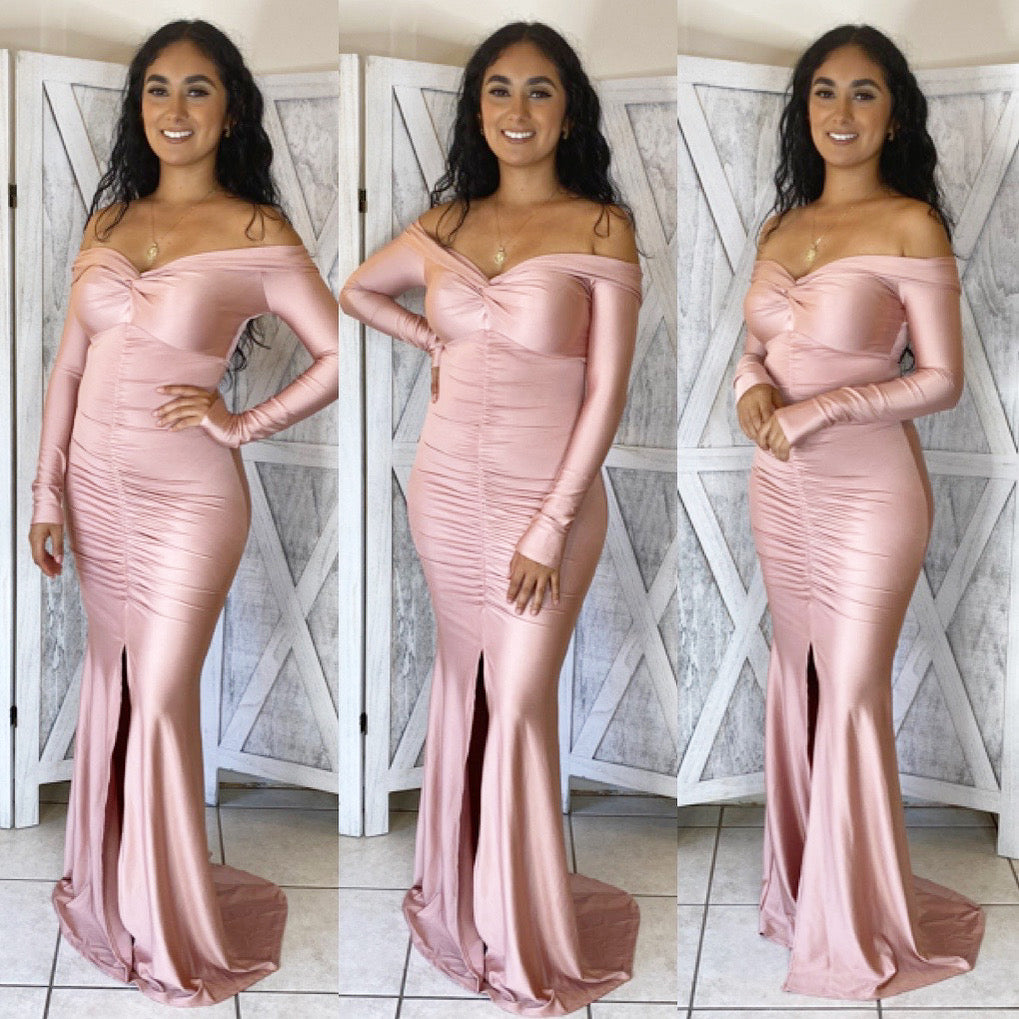 Felicia Gown (Mauve)