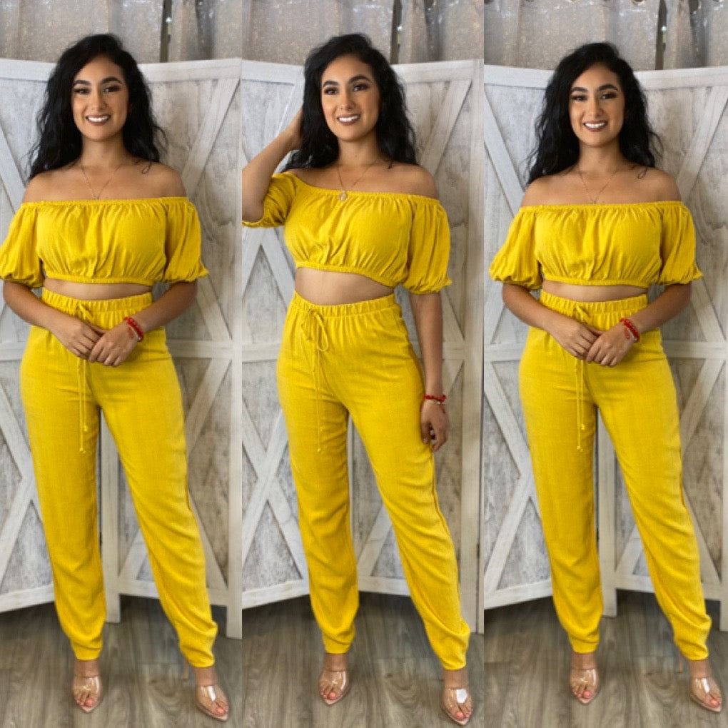 Change Of Plans Set (Mustard)