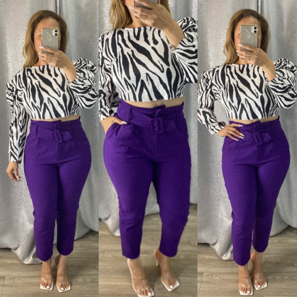 Cailana Pants (Purple)
