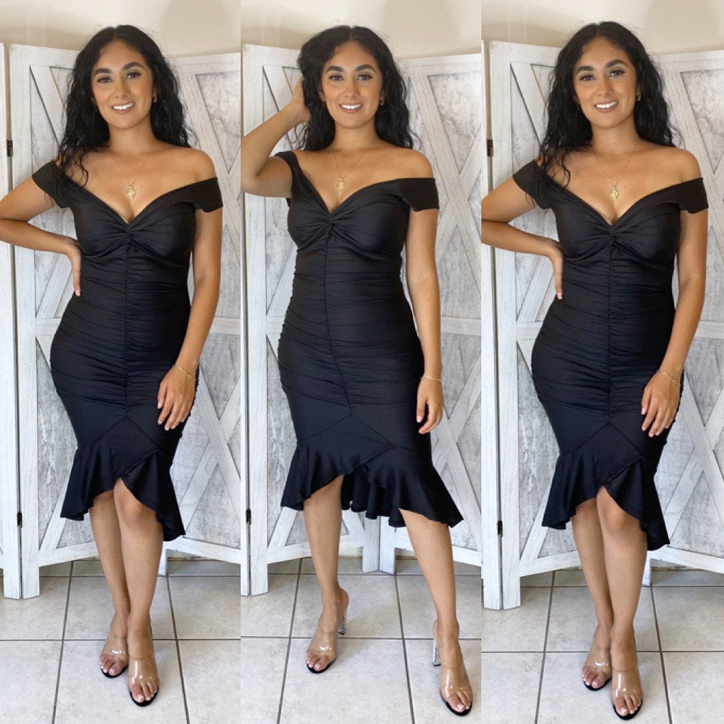 Anadela Dress (Black)