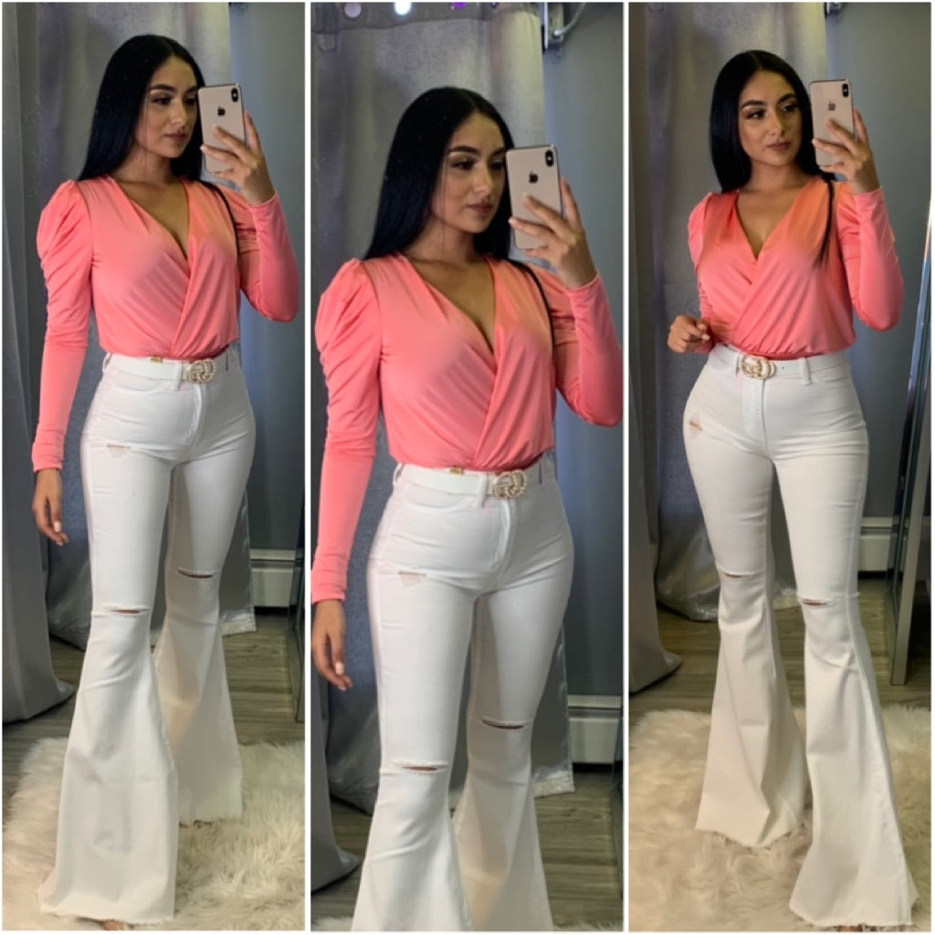 Adilene Bodysuit (Pink)