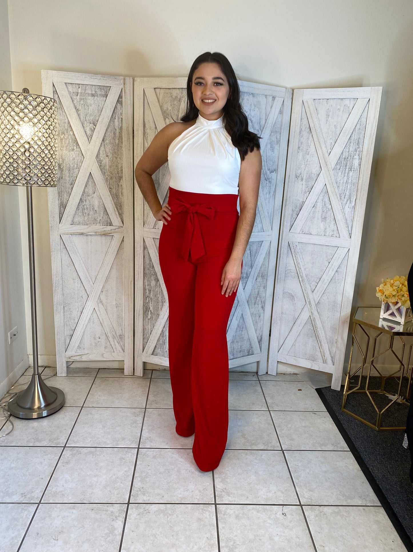 Watch Me Go Pants (Red)