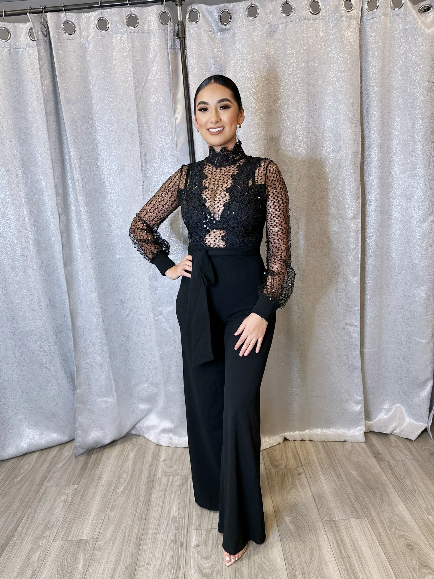 Nelsy Jumpsuit (Black)