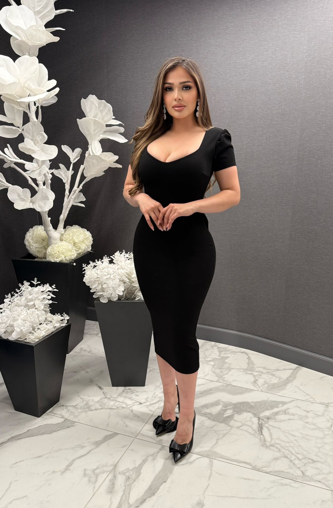 Cynthia Dress (Black)