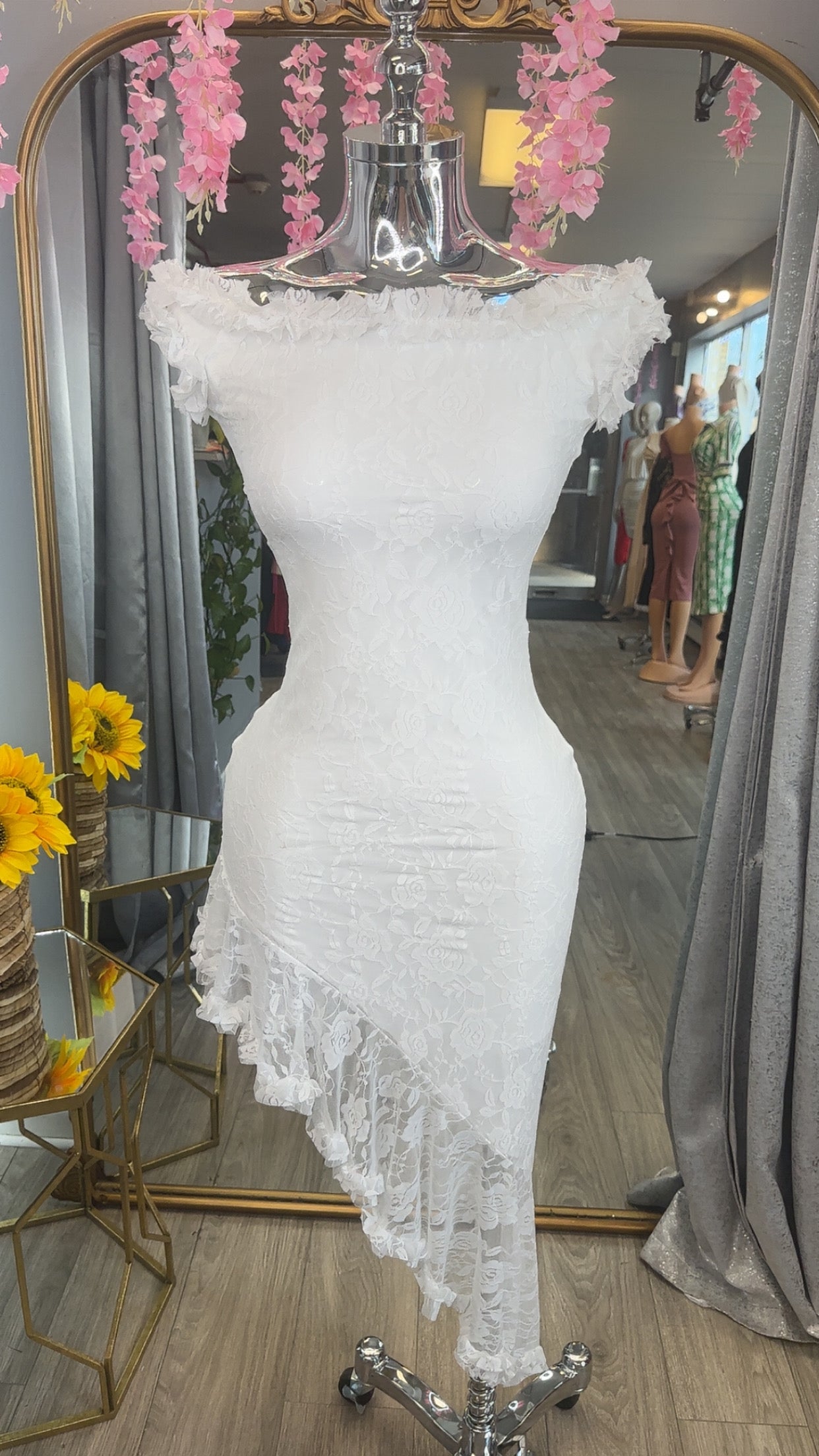 Keissy Dress (White)