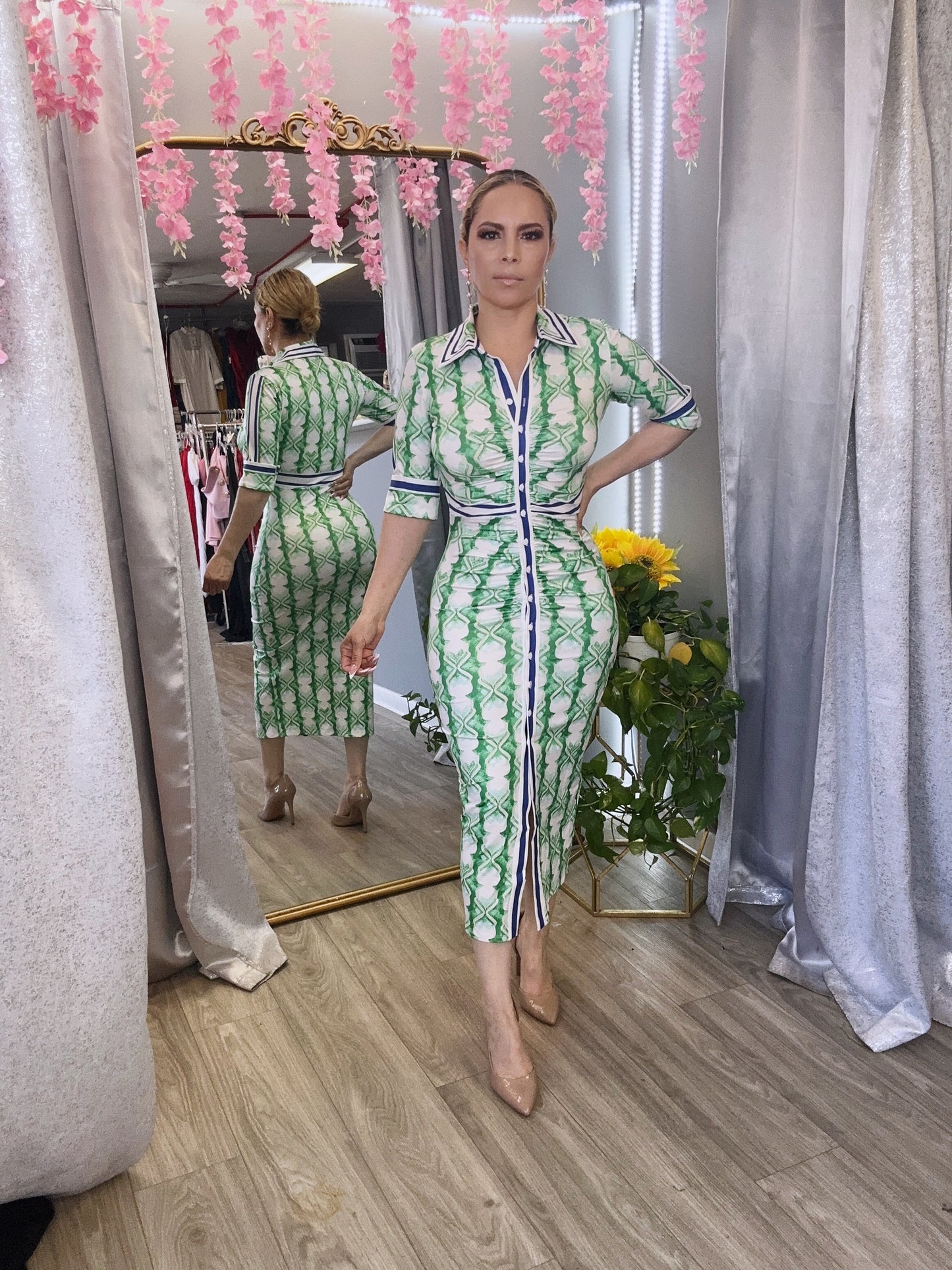 Nareidy Dress (Green)