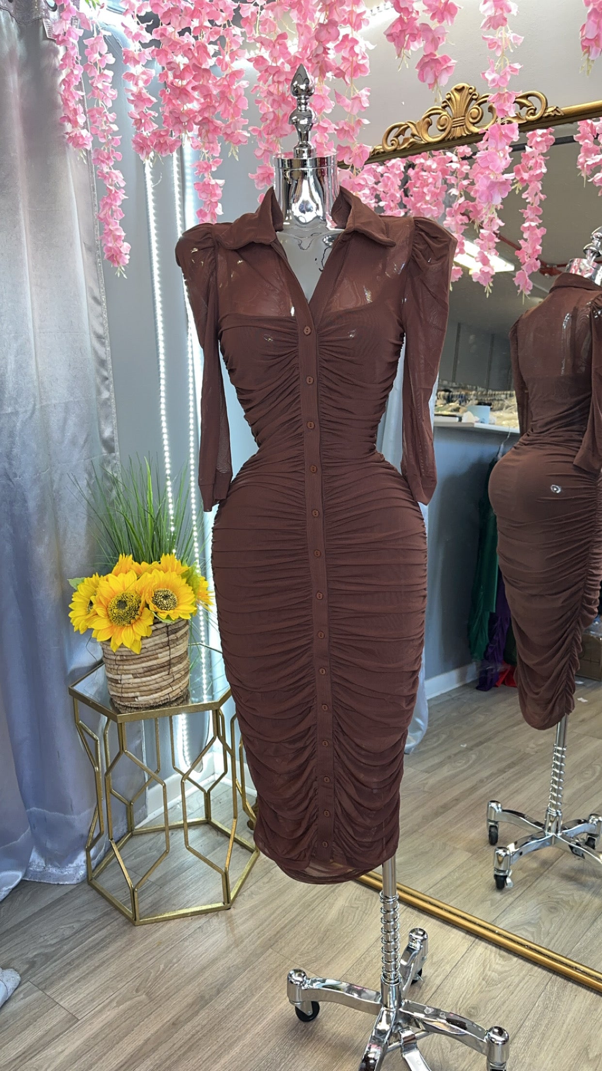 Desire Dress (Brown)
