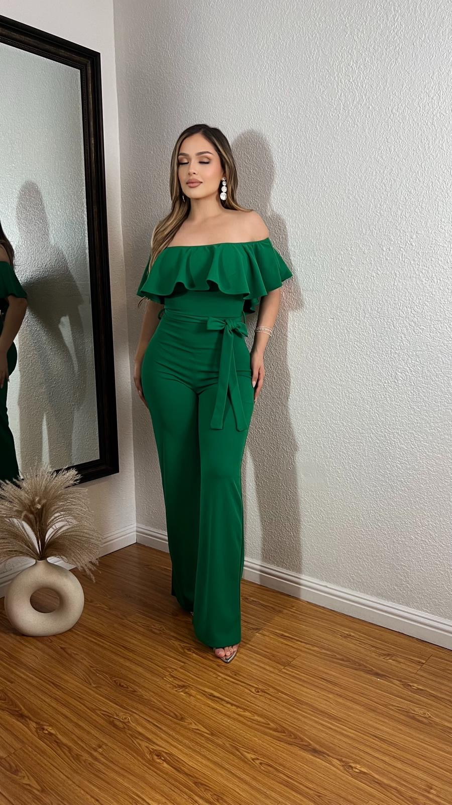 Belinda Jumpsuit (Green)