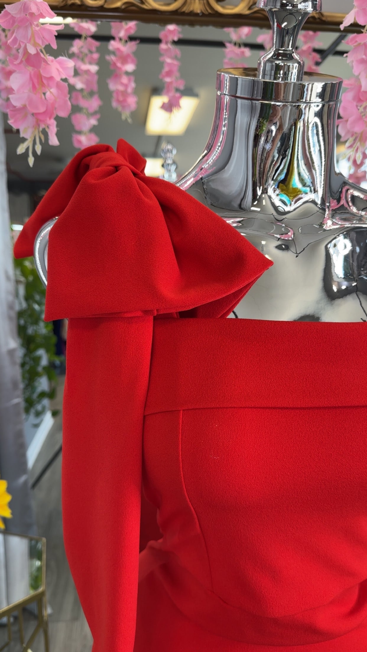 Ana Rosa Dress (Red)