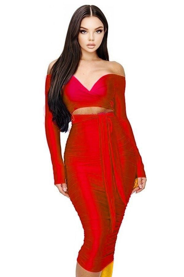 Anahy Dress (Red)
