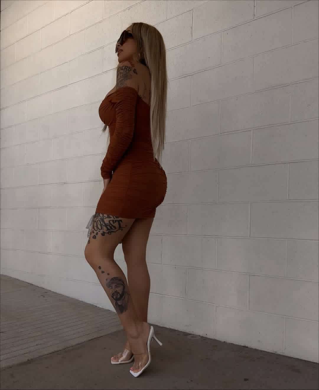 🎀Anabella Dress (Camel)