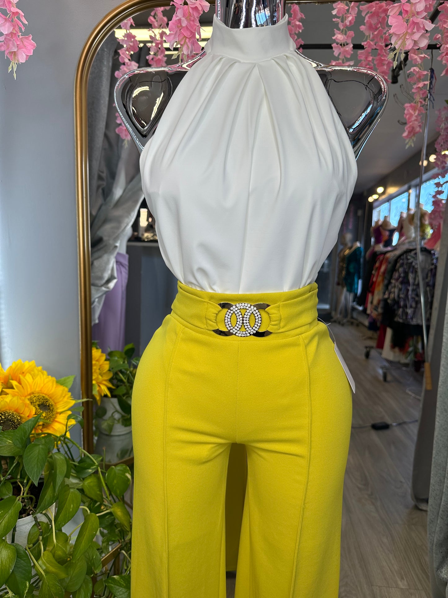 Iliana Pants (Yellow)