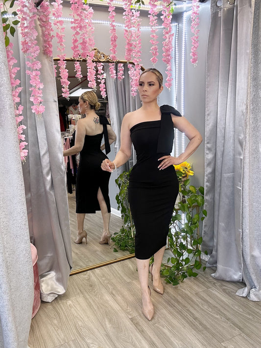 Ana Rosa Dress (Black)