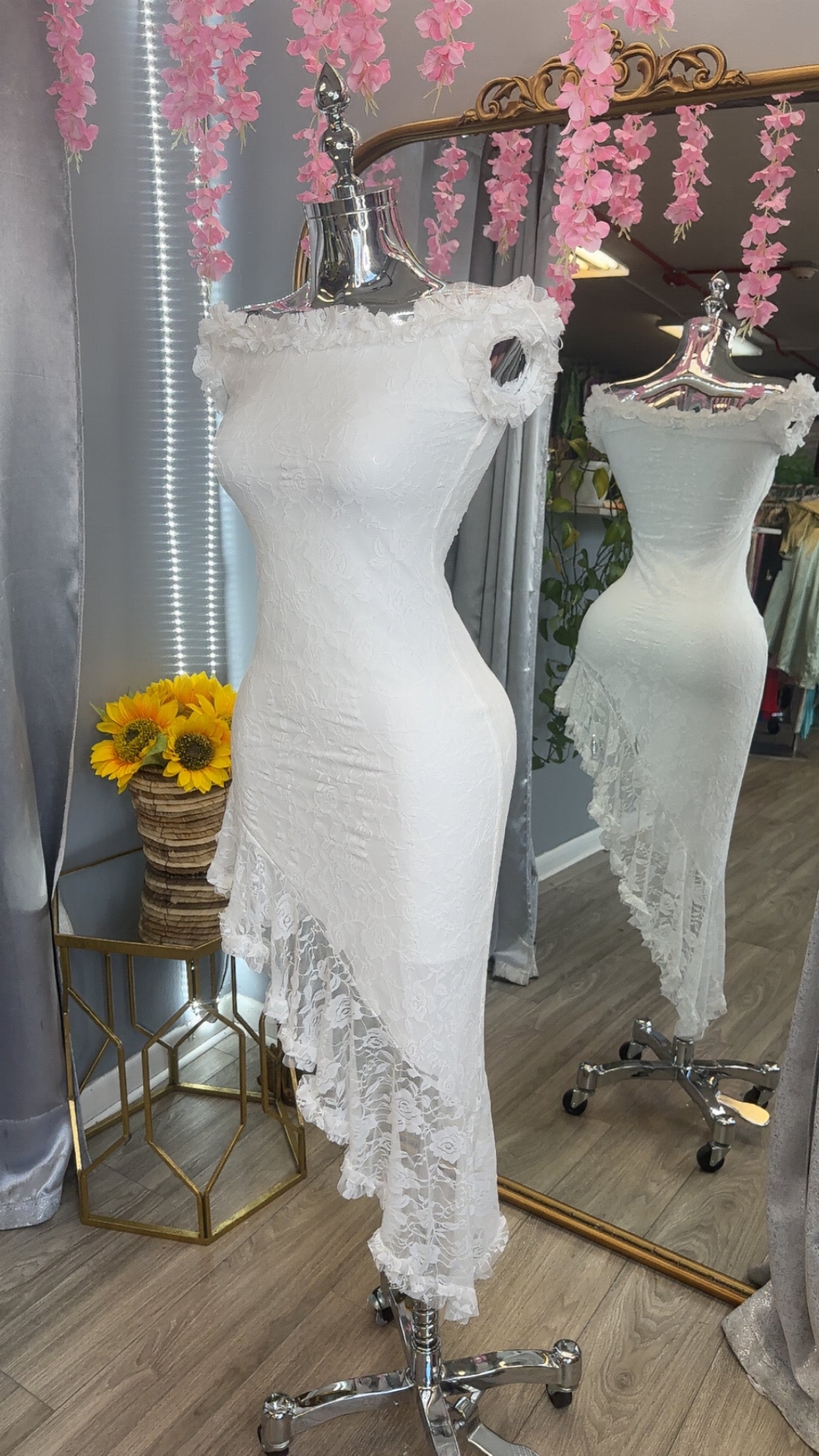 Keissy Dress (White)