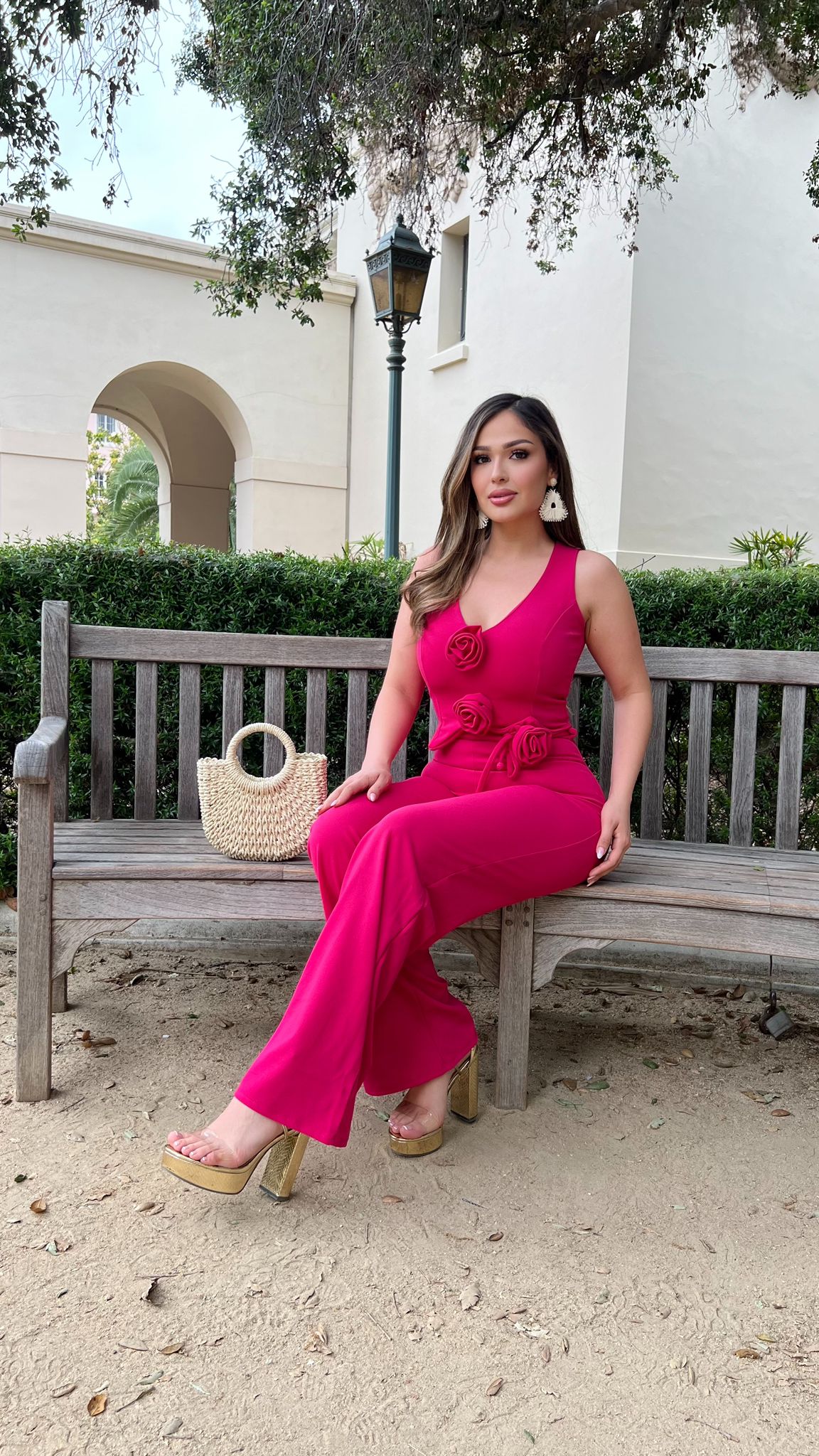 Nohely Set (Fuchsia)