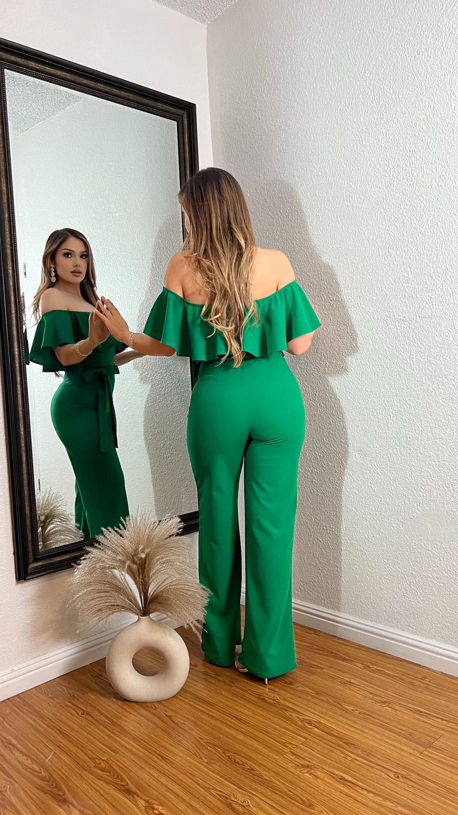 Belinda Jumpsuit (Green)