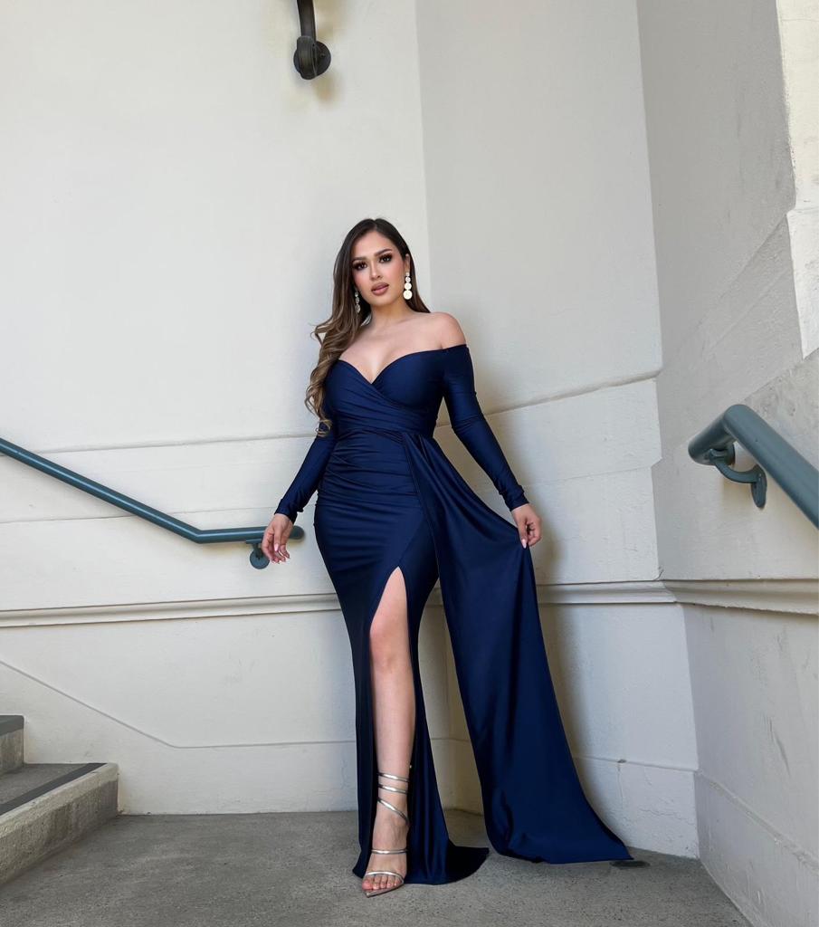 Joyce Gown (Navy)