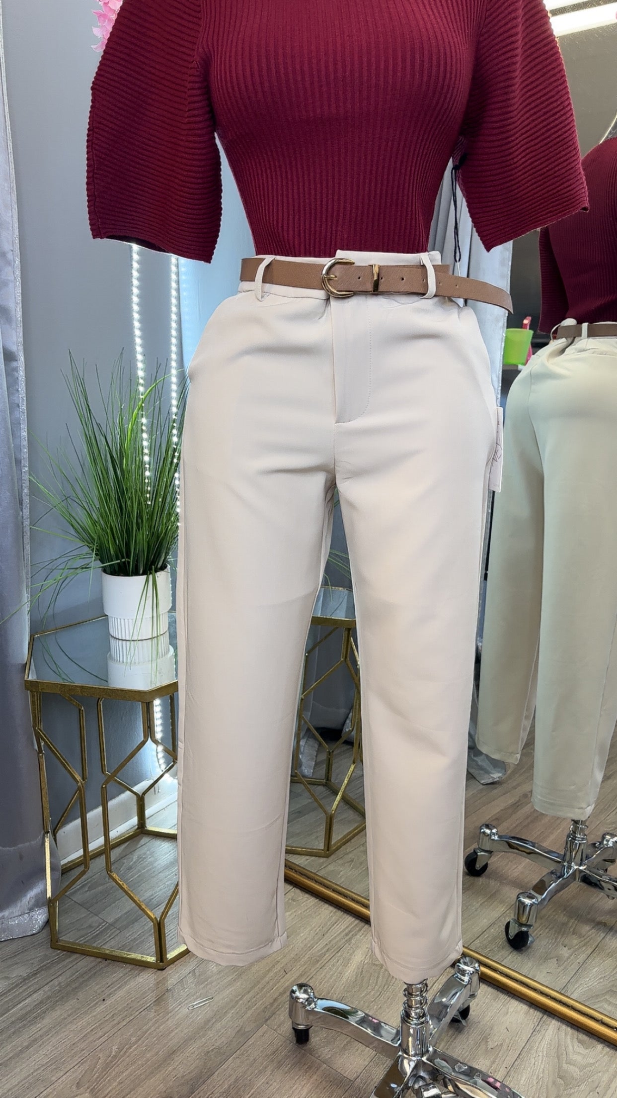 Valerie Pants (Taupe)