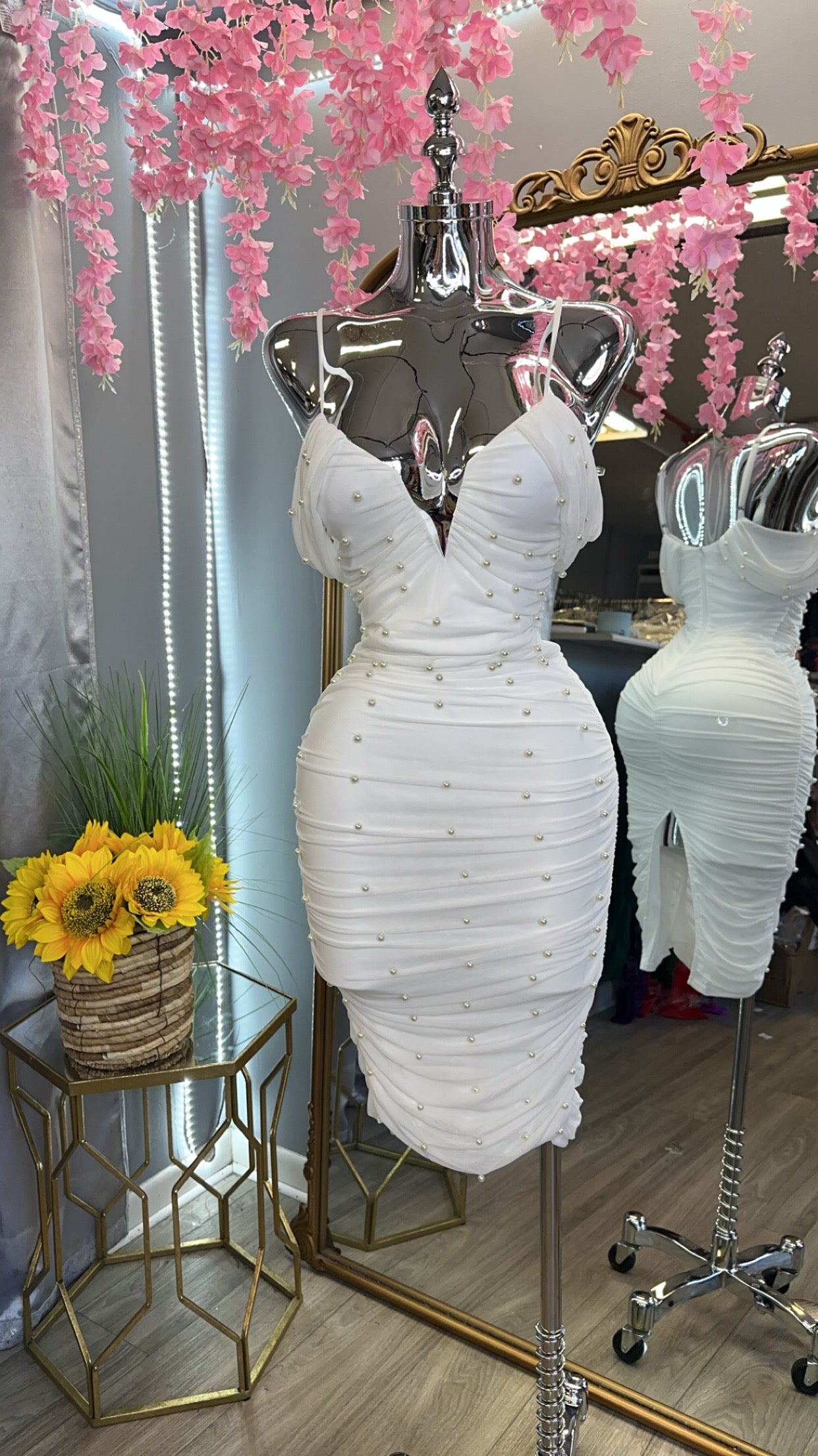 Perlita Dress (White)