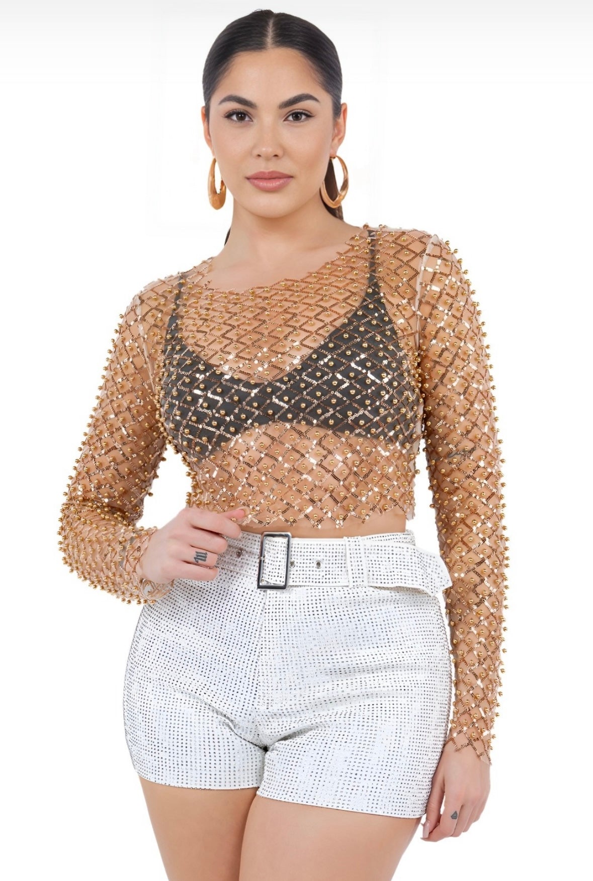 Leslie Top (Rose Gold)