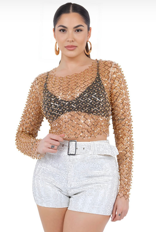 Leslie Top (Rose Gold)