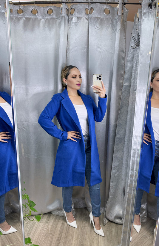 Open Front Coat (Royal)