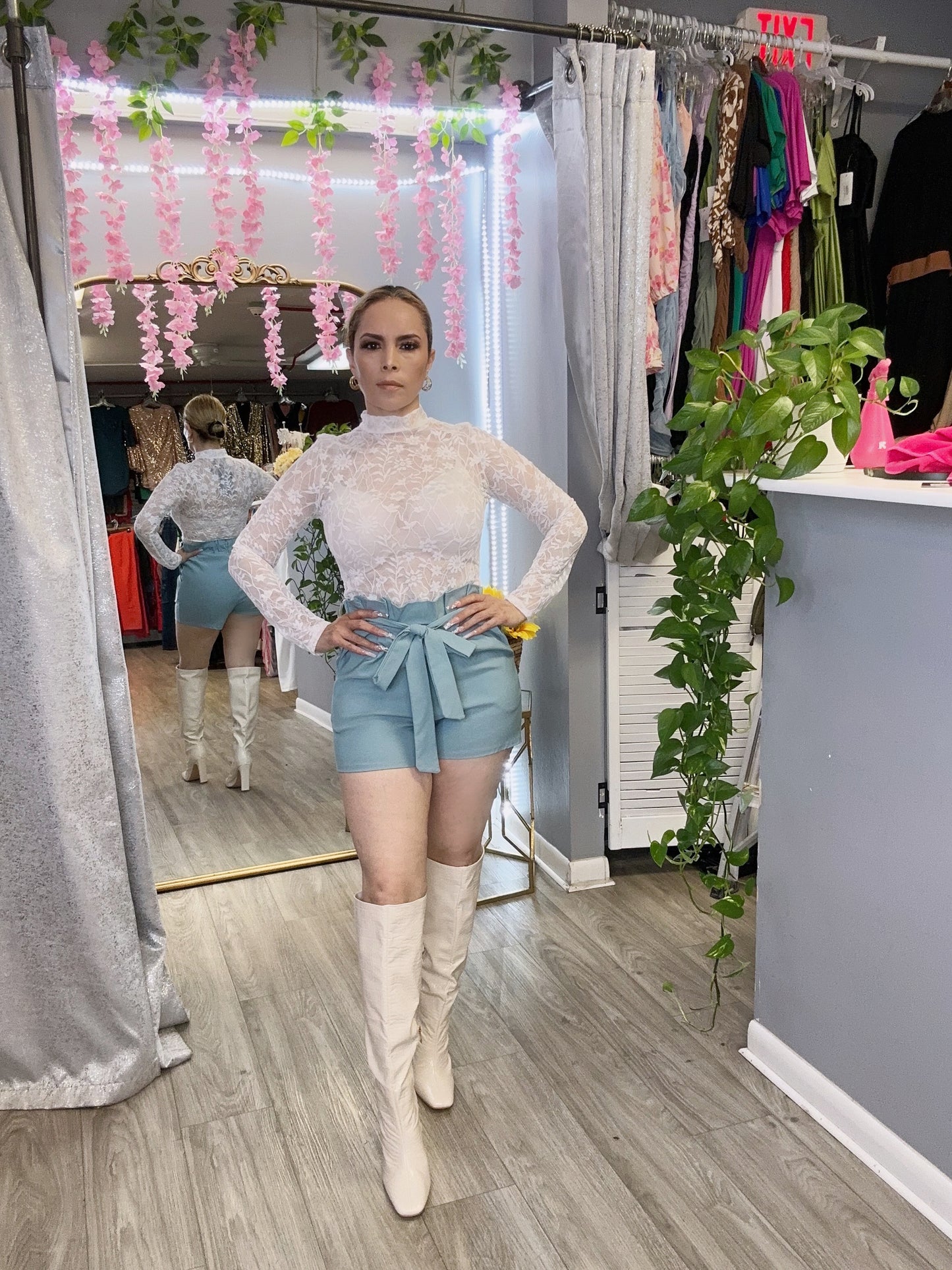 Jovanna Shorts (Blue)