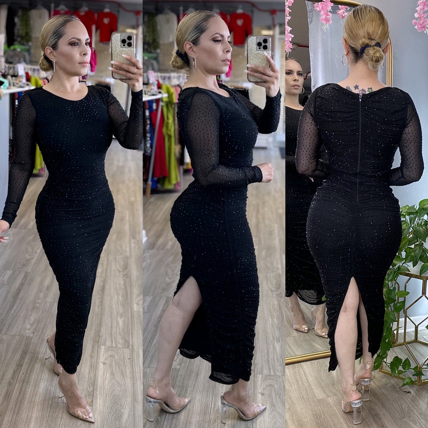Victoria Dress (Black)