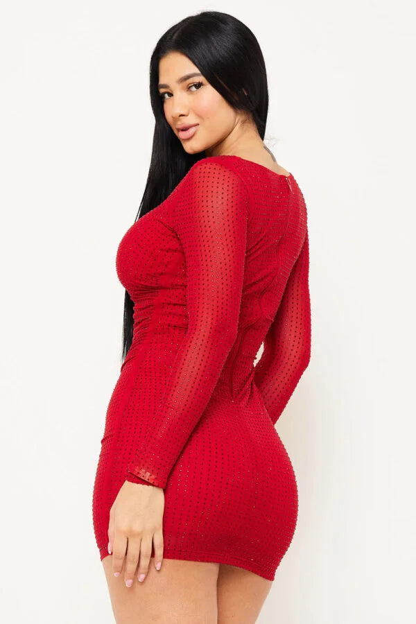 Beverly Dress (Red)