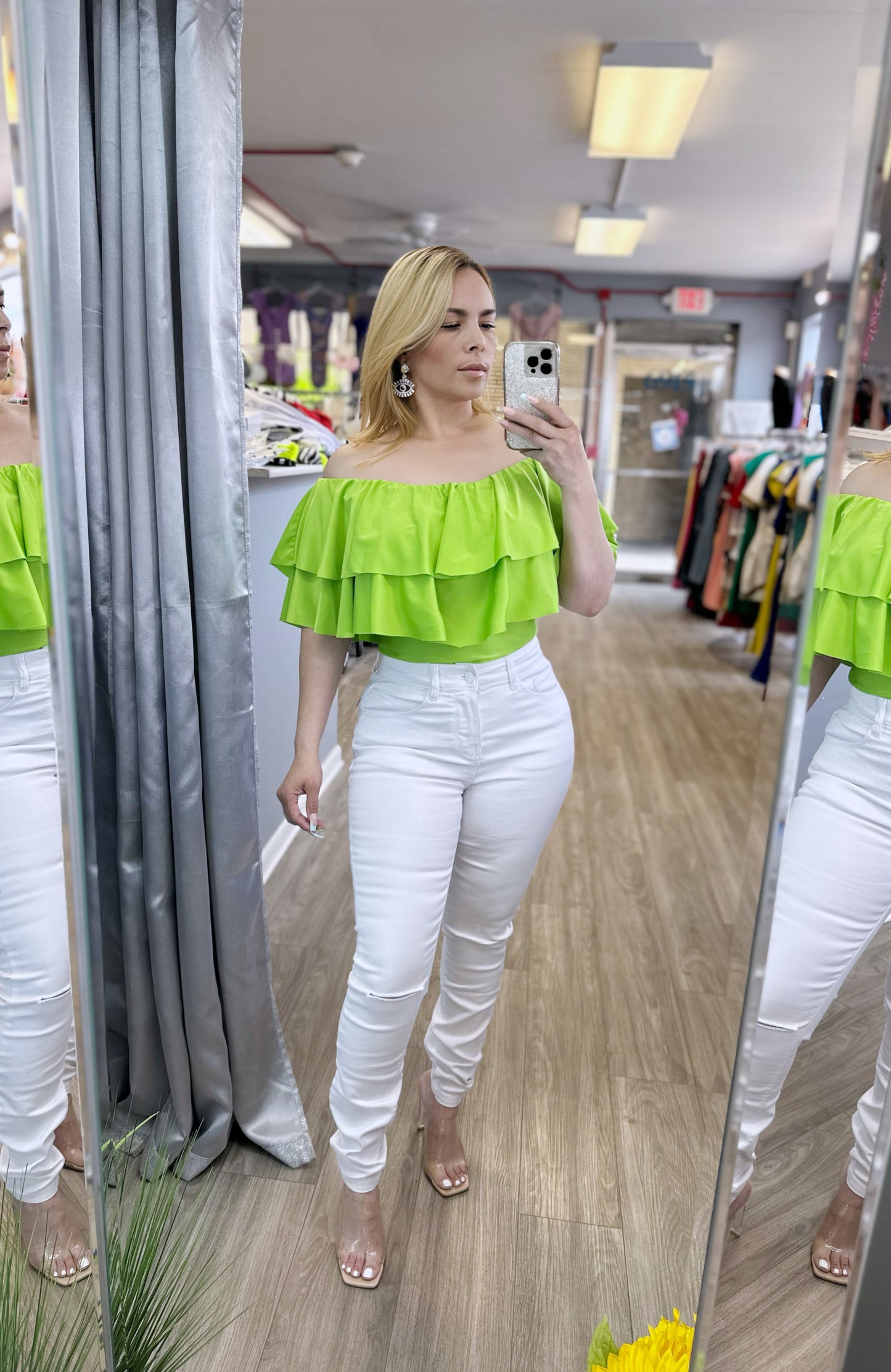 Cindy Top (Lime)
