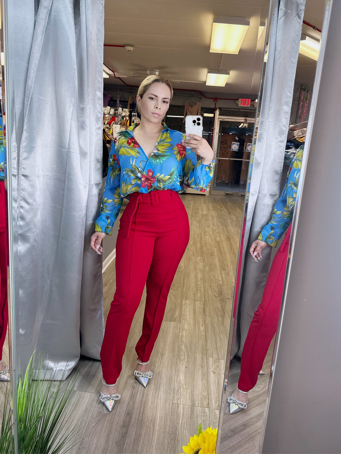 Spring Fling Top (Blue)