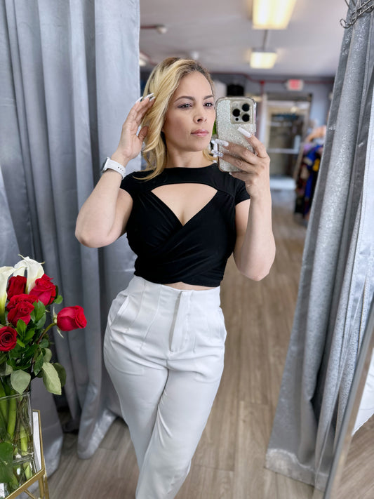 Sebastiana Top (Black)