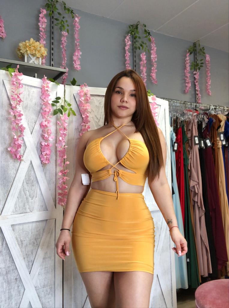 Minerva Dress (Yellow)