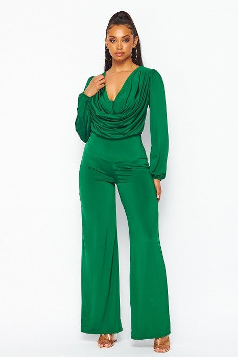 Queen Pia Jumpsuit (Green)