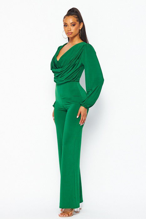 Queen Pia Jumpsuit (Green)