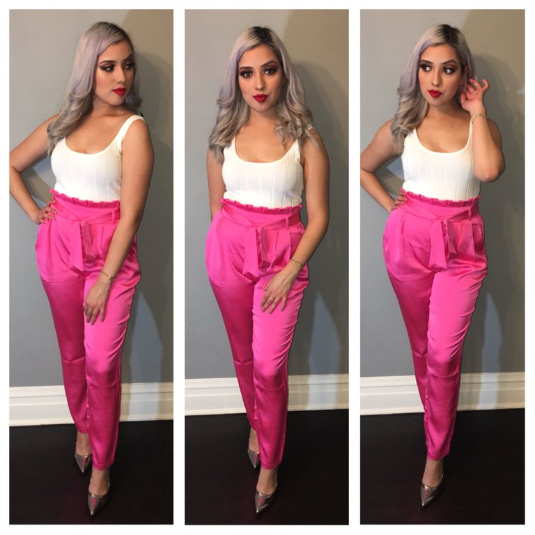 LET'S TALK BUSINESS SATIN PANTS