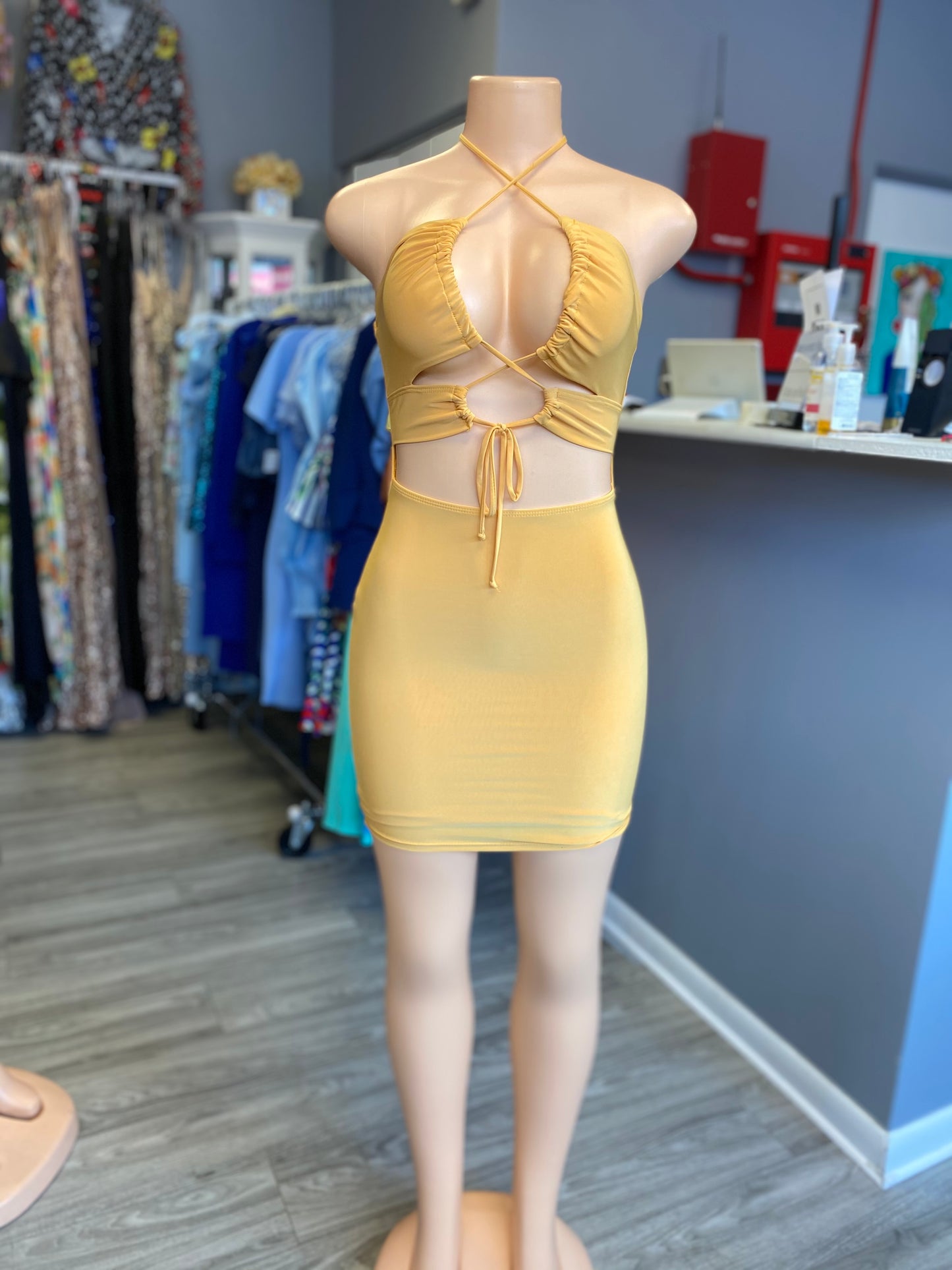 Minerva Dress (Yellow)