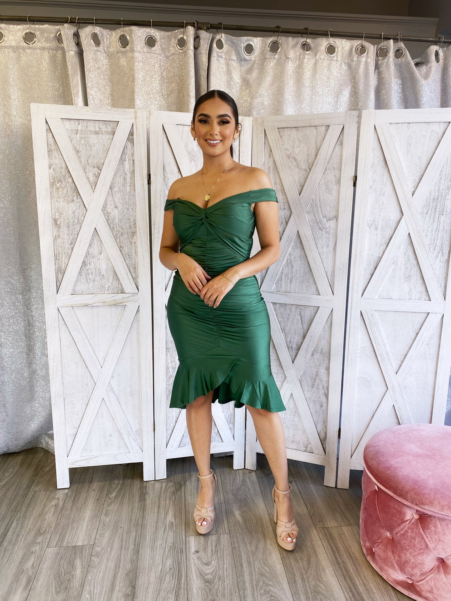 Delaney Dress (Green)