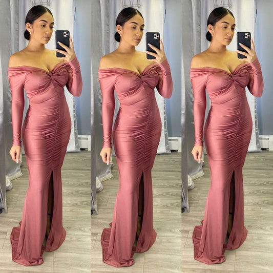 Felicia Gown (Marsala)
