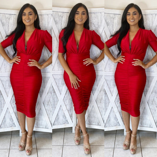 Julissa Dress (Ruby)