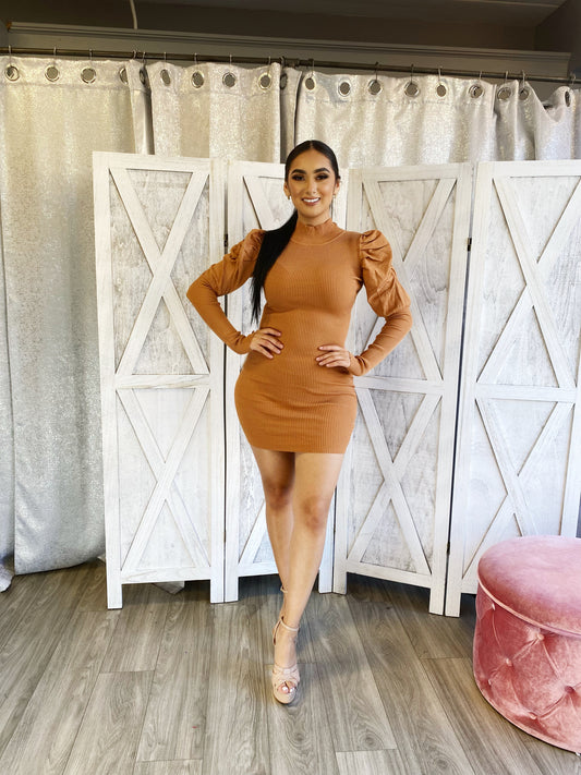 Gabriela Dress (Caramel)