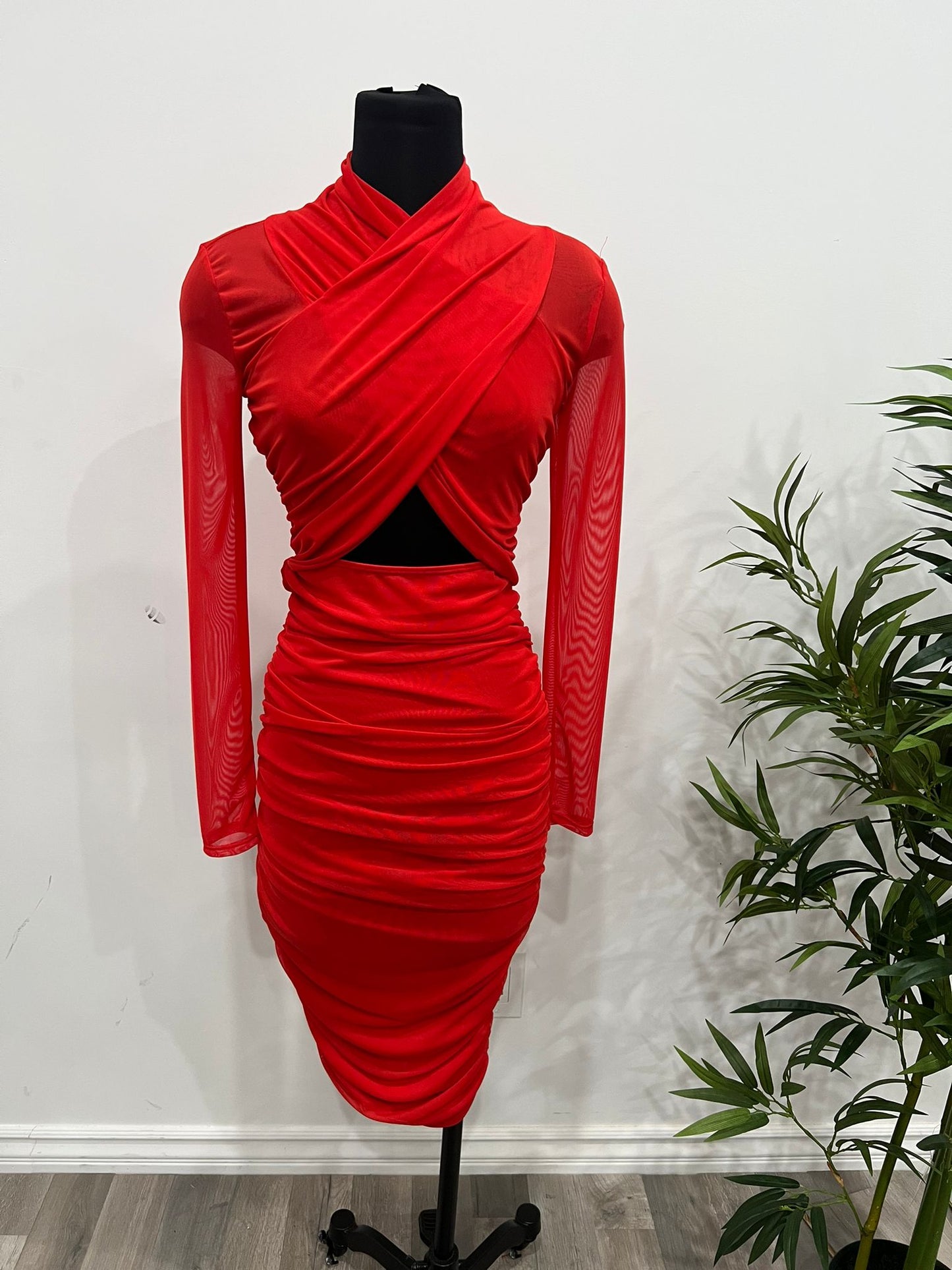 Kaci Dress - Red