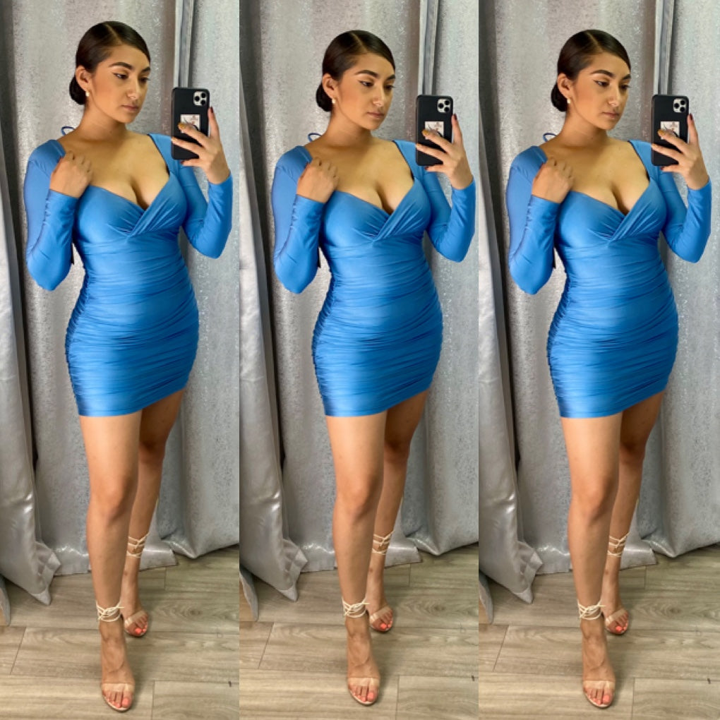 Queen Anne Dress (Blue)