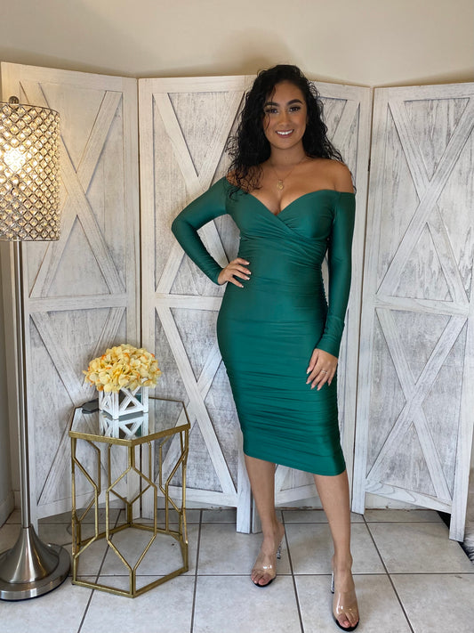 Marquee Dress (Green)