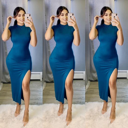 Carlota Dress (Teal)