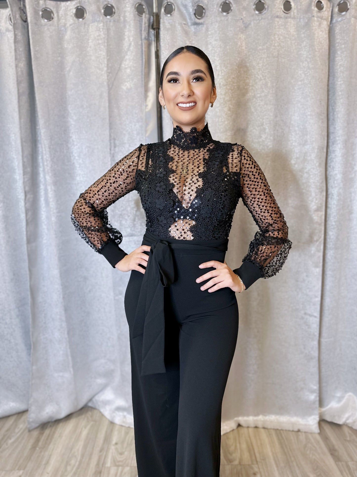 Nelsy Jumpsuit (Black)